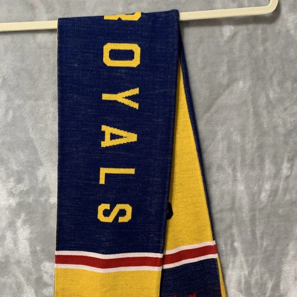 Utah Royals FC Soccer Scarf Ruffneck NWSL Fan Apparel Navy Blue Yellow Red NEW